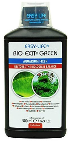 anti-algenmiddel Bio-Exit Green 500 ml zwart