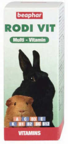 vitaminesupplement Rodi Vit konijnen/knaagdieren 50 ml