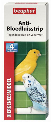 anti-bloedluisstrip Zitstokken wit 2 stuks