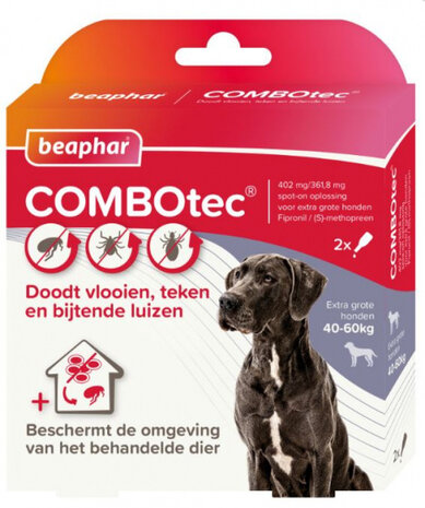 vlooienbestrijding Combotec 2x 402 mg