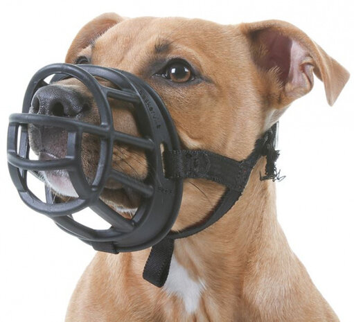 muilkorf Ultra Muzzle 8 x 28 cm zwart