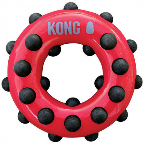 hondenkauwspeelgoed Dotz 15,5 cm rubber rood