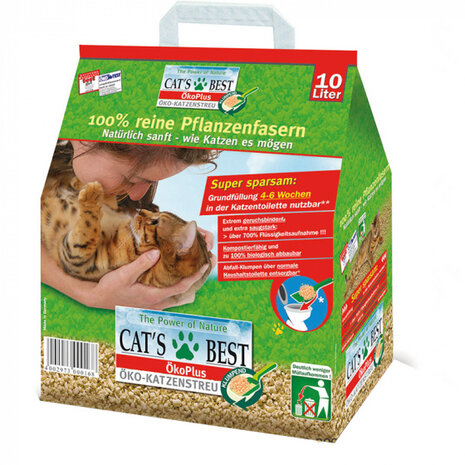 kattenbakvulling Original 10 liter plantaardig bruin