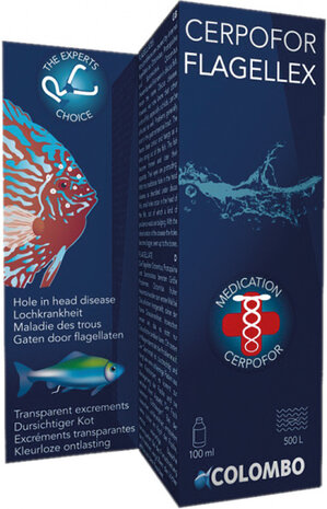 visverzorging Cerpofor Flagellex 100 ml blauw