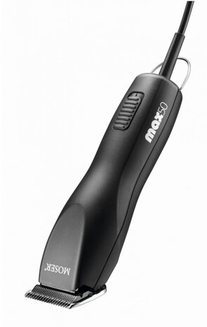 hondentondeuse Max50 50W 18,5 x 4,6 cm RVS zwart 5-delig
