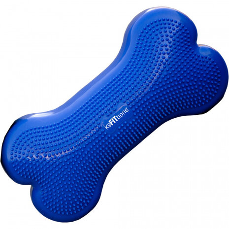 balansspeelgoed K9FITbone 58 x 29 cm PVC blauw