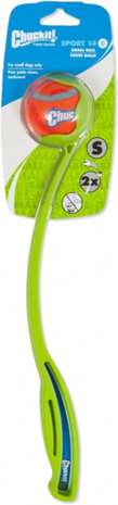 werpstok met bal Sport 14S 35 cm groen