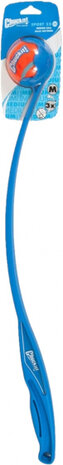werpstok met bal Sport 26L 65 cm blauw