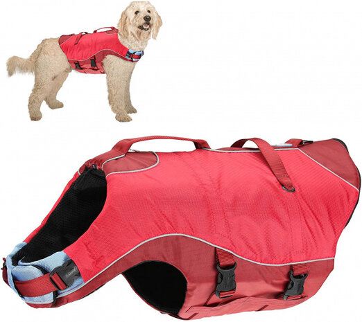 hondenzwemvest Kurgo Surf N Turf nylon maat L