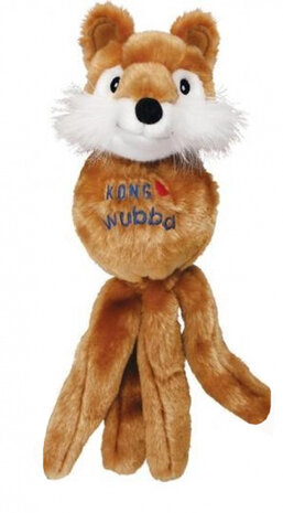 hondenknuffel Wubba Vos pluche bruin