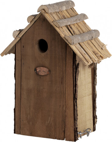 nestkast Best for Birds 18,8 x 31,7 cm hout/riet