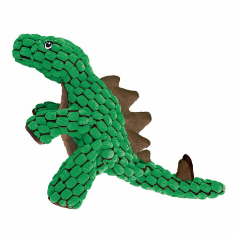 hondenknuffel Dynos stegosaurus 26 cm pluche groen