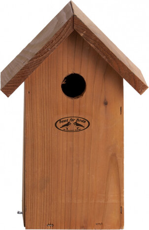 nestkast Best for Birds 17 x 25,7 cm hout cognac