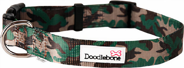 hondenhalsband Bold Camo 50 - 60 cm nylon goen