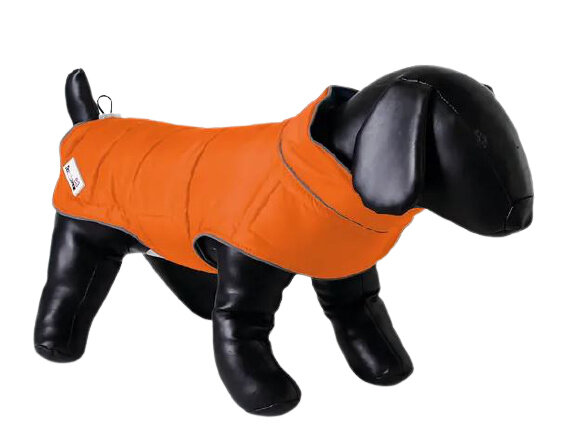 hondenjas Combi-Puffer 61 cm polyester oranje