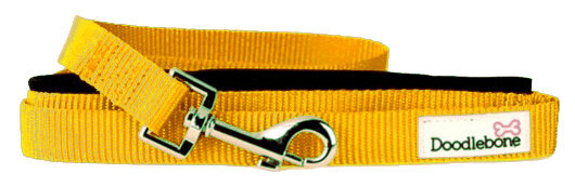 looplijn Bold 130 cm x 1,5 cm nylon geel