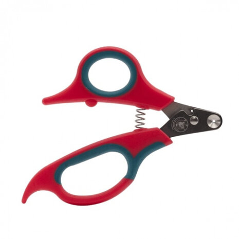 nagelknipper Zen huisdier 1,5 mm rood/grijs