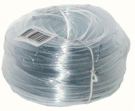 luchtslang 4-6 mm 2,5 meter transparant