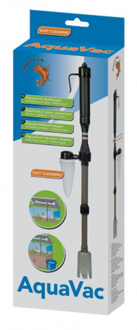 aquariumstofzuiger AquaVac grijs/zwart