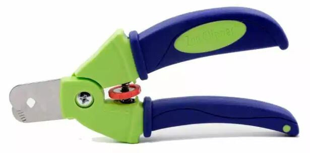 nagelknipper Zen Precise 20 &times; 12 cm blauw/groen