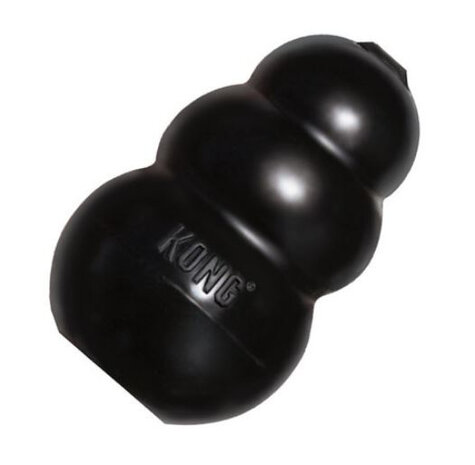 hondenspeeltje Extreme 7,5 cm rubber zwart