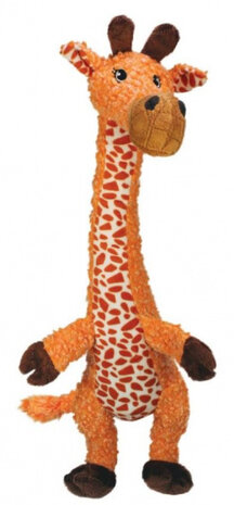 hondenknuffel Shakes Luvs Giraffe pluche oranje/bruin
