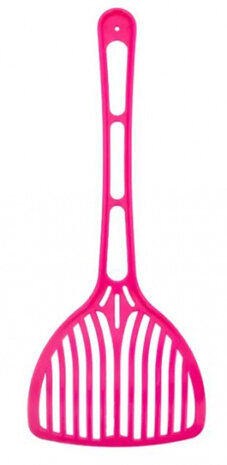 kattenbakschepje 27 cm roze