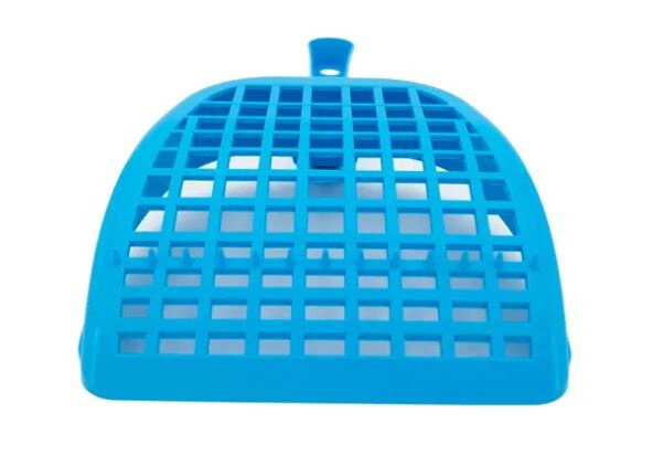 kattenbakschepje 26 cm blauw