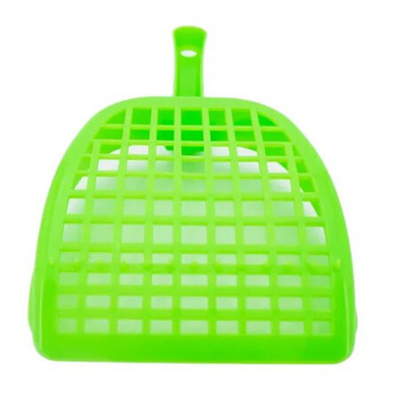 kattenbakschepje 26 cm groen