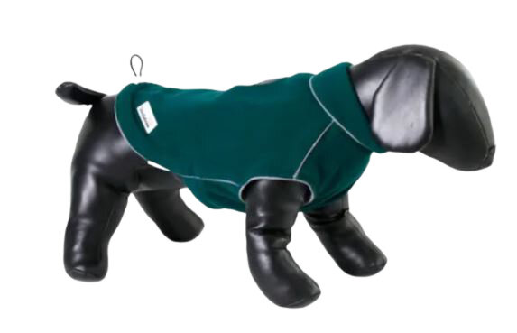 hondenjas Fleecy 92/61 cm fleece/teflon groen