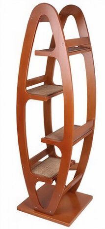 kattentoren Himalaya Mahogany 50 x 150 cm staal bruin