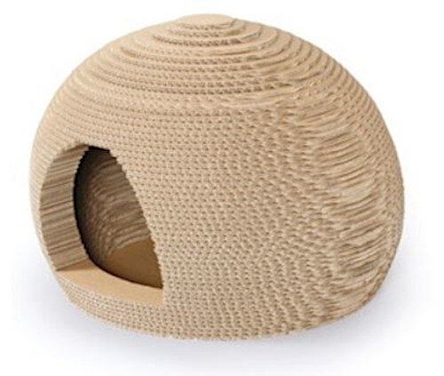 kattenkrabber Miami 43,8 x 32,4 cm karton natural