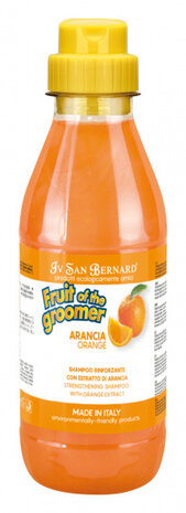 shampoo Orange Fruit of the groomer 500 ml oranje