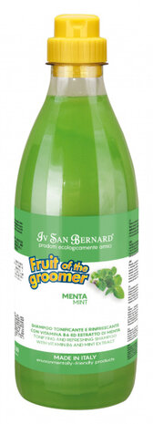 shampoo Mint Fruit of the groomer 3250 ml groen
