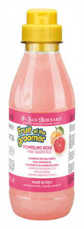 shampoo Grapefruit Fruit of the groomer 500 ml roze