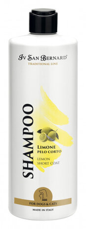vachtshampoo Lemon Short Coat 500 ml wit