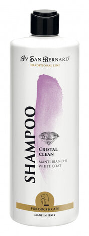 vachtshampoo Cristal Clean 500 ml wit