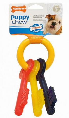 kauwspeelgoed Teething Keys tot 12 kg polyurethaan