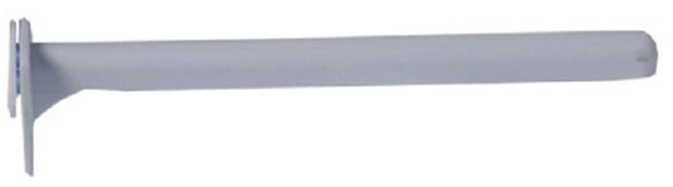 zitstok met klem 22 cm grijs 3 stuks