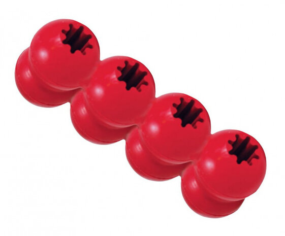 kauwspeelgoed Goodie Ribbon 17,5 x 6,5 cm rubber rood