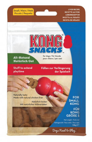 hondensnacks kippenlever 198 gram bruin