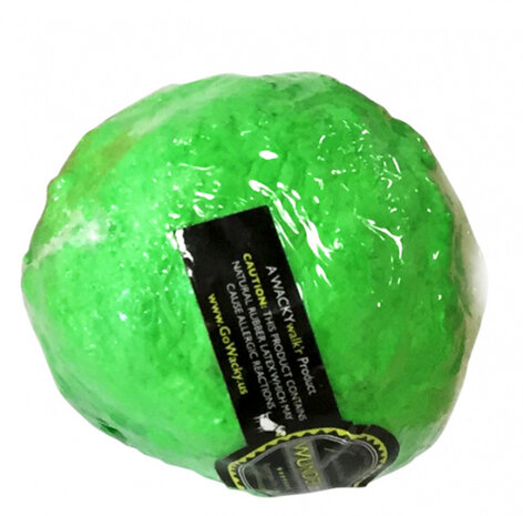 hondenspeelgoed Wonderbal 6-7 cm rubber groen