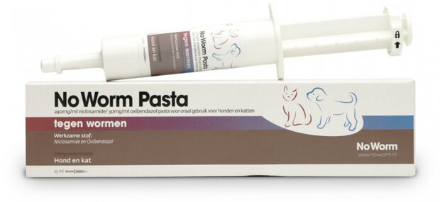 anti-wormenmiddel Pasta hond/kat 25 ml