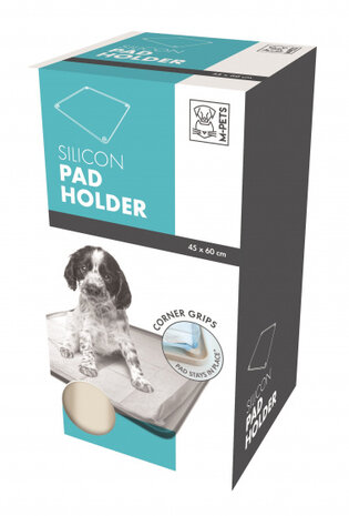 houder Puppy Pad 45 x 60 cm siliconen wit