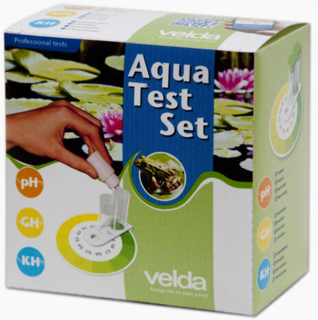 watertest aquarium en vijver 7,5 x 12 cm transparant