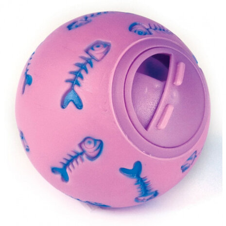 kattenvoerbal Meowee 7,5 cm paars