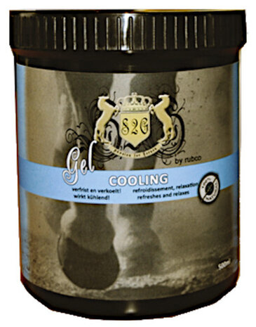 verzorgings- en koelingsgel 500 ml zwart