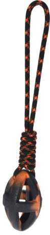 hondenspeelgoed trektouw 51 x 8 cm katoen oranje