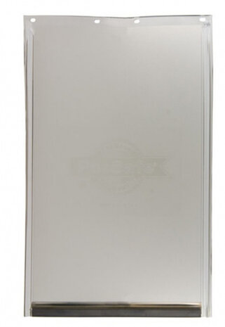 vervangingsflap dierenluik Staywell 26 x 43 cm grijs