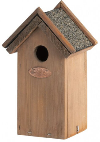 nestkast Winterkoning 16 x 21,5 cm bruin hout